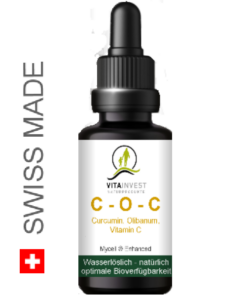 COC Curcumin Weihrauch Vitamin C MyCell 10ml - VITAINVEST