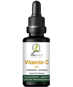 Vitamin C 10 ml MyCell Naturprodukt hohe Bioverfügbarkeit VITA INVEST